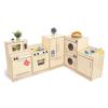 WB6400N Contemporary Kitchen Set - Natural