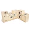 WB6400N Contemporary Kitchen Set - Natural