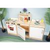 WB7410 Contemporary Dishwasher / Microwave - White_doors open_each item sold separately