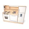 WB7451 Contemporary Kitchen Combo - White_silo no props