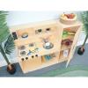 WB2351 Let's Play Toddler Kitchen Combo - Natural_overhead view.
