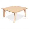WS3518M - 35" Square Maple Table 18" High