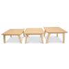 WS3518M - 35" Square Mapletable 18" High