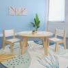 WX3518M - 35" Dia Maple Round Table 18" High