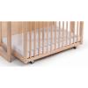 112-770 - White Crib Sheet 24 1/4 X 38 1/4 X 3