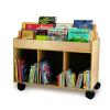 WB0383 - Mobile Book Storage Island