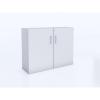 WB0658 - Whitney White Lockable Wall Cabinet