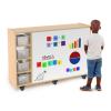 WB1768 - Magnetic Write And Wipe Mobile Cabinet