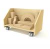 WB4374 - Mobile Building Block Storage Cart