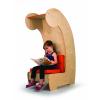WB7800 - Contemporary Reading Chair And Bookcase